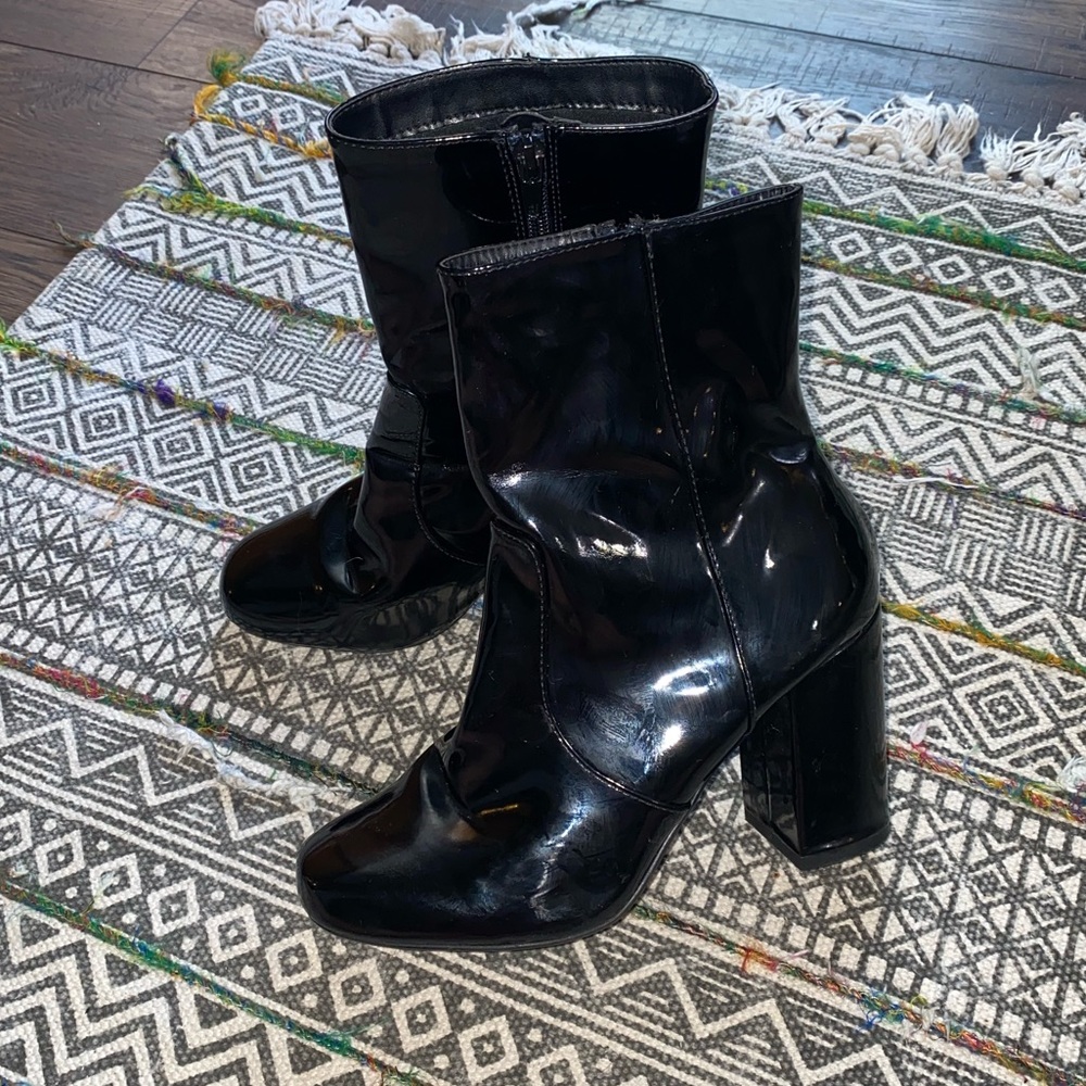 Fun Faux Leather Boots